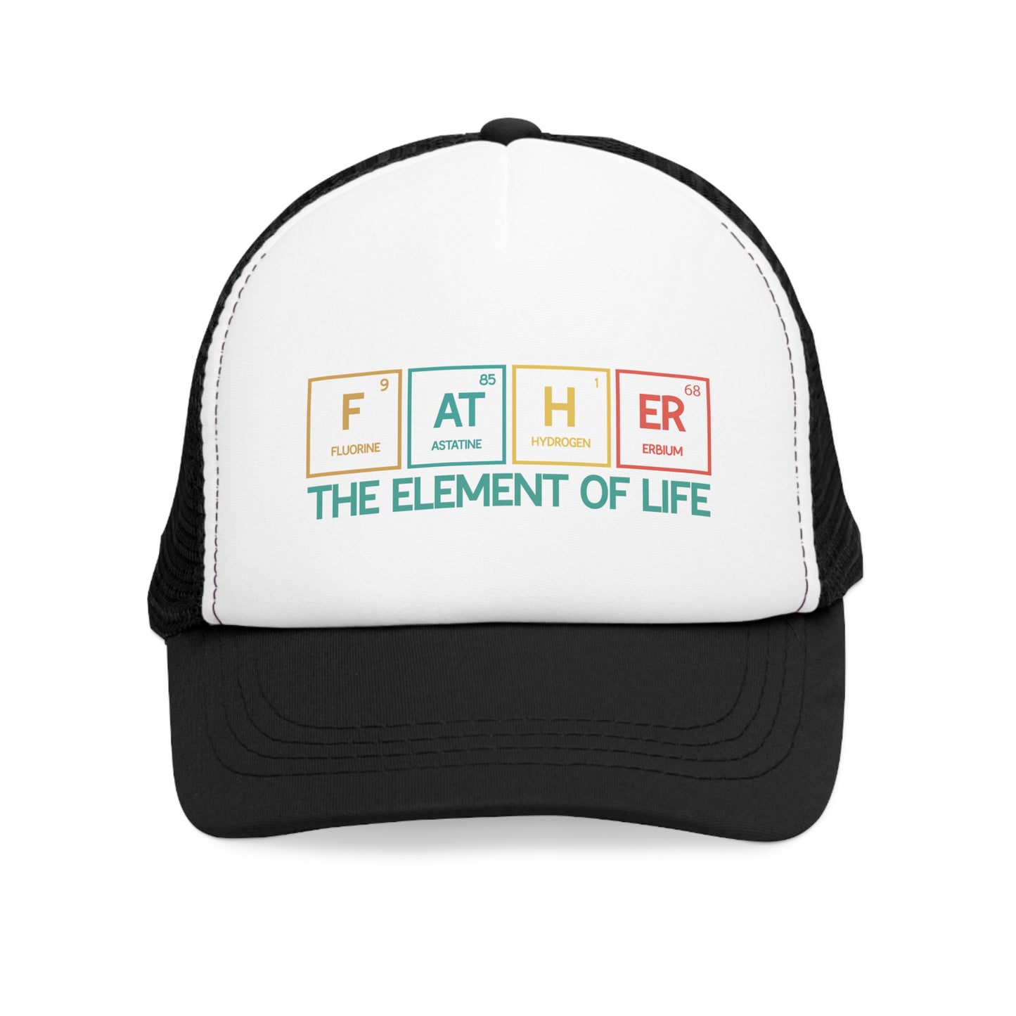 Funny Dad Trucker Hat – “Father: Element of Life” | Cool Father’s Day Gift